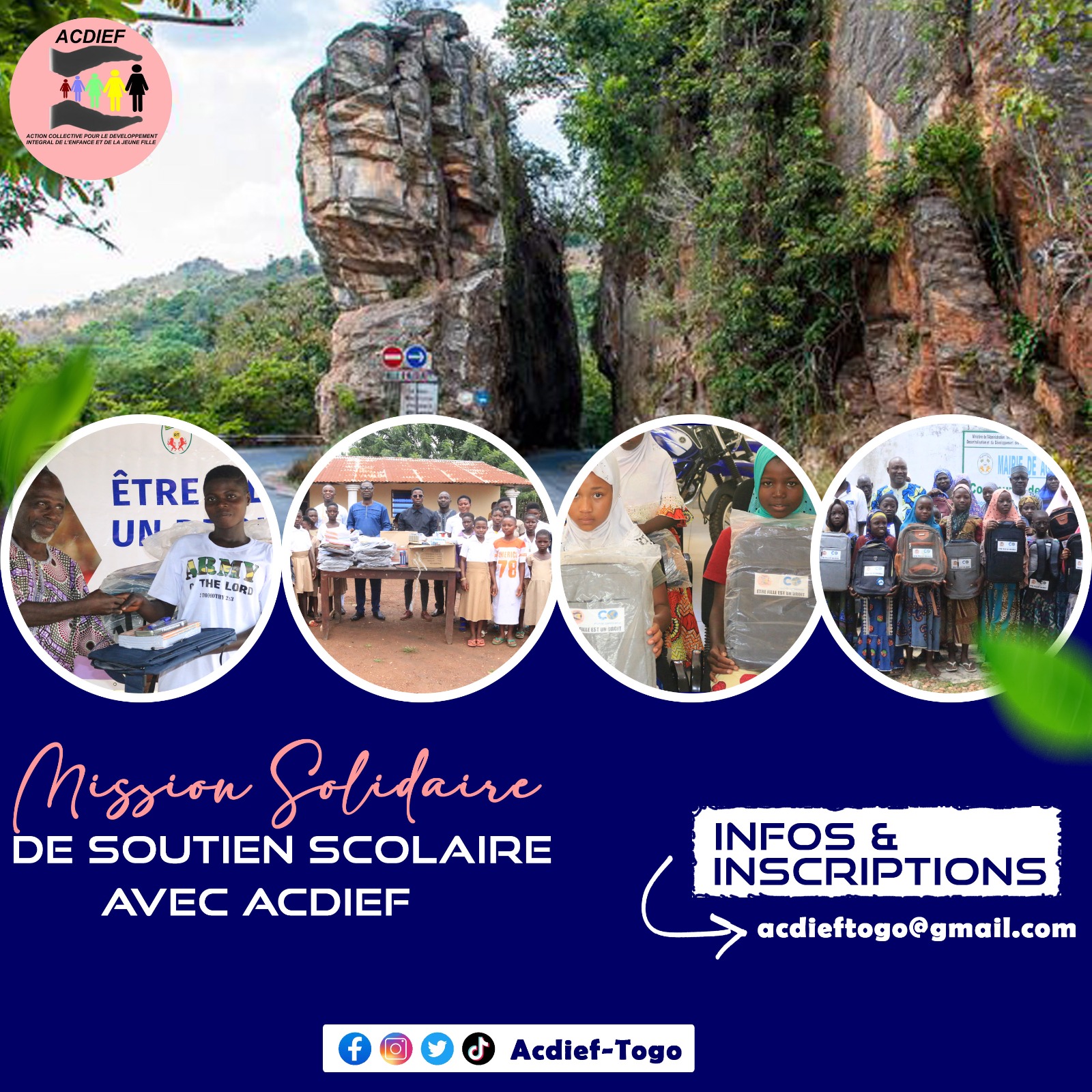 MISSION SOLIDAIRE DE SOUTIEN SCOLAIRE AVEC ACDIEF